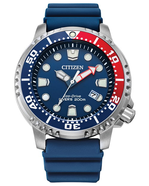 Promaster Dive Blue Dial Polyurethane Strap BN0168 06L CITIZEN